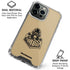 Purdue Gold Signature Logo iPhone 16 Pro Clear Case