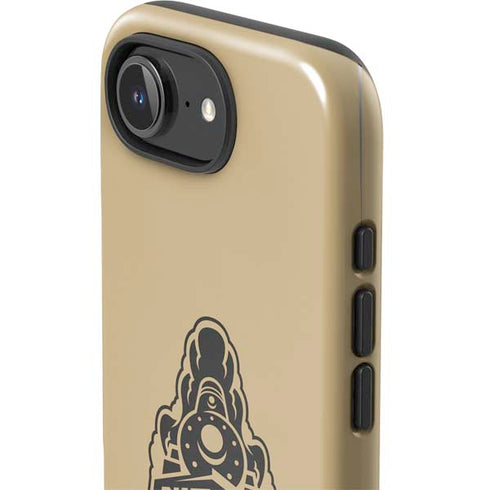 Purdue Gold Signature Logo iPhone 16e Impact Case