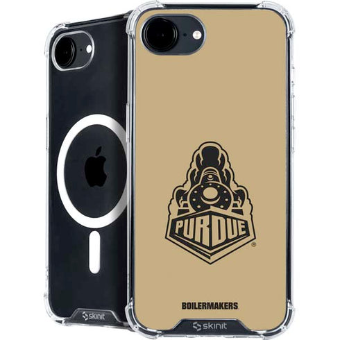 Purdue Gold Signature Logo iPhone 16e MagSafe Case