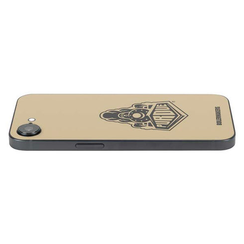 Purdue Gold Signature Logo iPhone 16e Skin