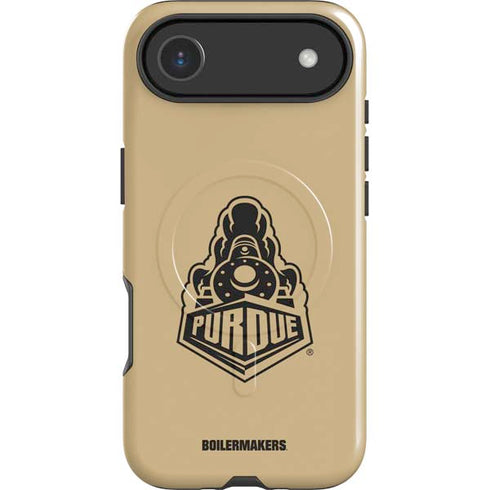 Purdue Gold Signature Logo iPhone 17 Air Magsafe Impact Case
