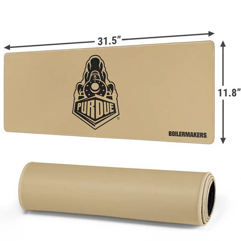 Purdue Gold Signature Logo Gaming Mouse Pad