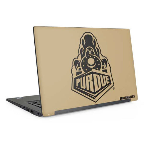 Purdue Gold Signature Logo Dell Latitude Skin