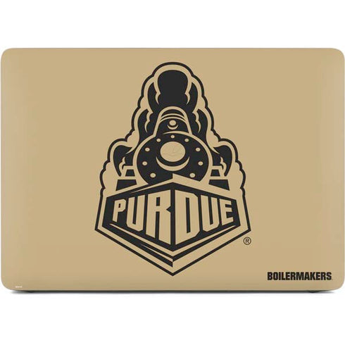 Purdue Gold Signature Logo Apple MacBook Air Skin