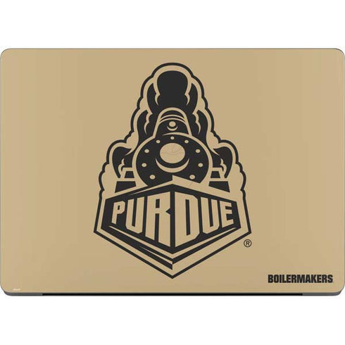 Purdue Gold Signature Logo Apple MacBook Pro 14-inch Skin