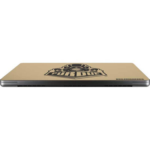 Purdue Gold Signature Logo Apple MacBook Pro 14-inch Skin