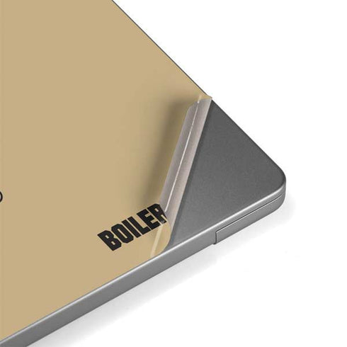 Purdue Gold Signature Logo Apple MacBook Pro 14-inch Skin