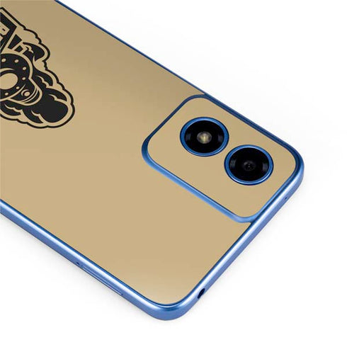 Purdue Gold Signature Logo Moto G Play 4G (2024) Skin