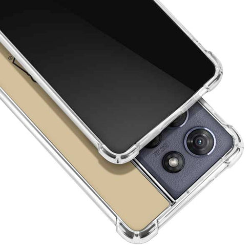 Purdue Gold Signature Logo Moto G Stylus 5G (2025) Clear Case