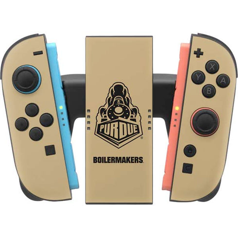 Purdue Gold Signature Logo Nintendo Switch 2 (2025) Joy-Con Controller Skin