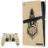 Purdue Gold Signature Logo PlayStation PS5 Skins