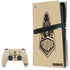 Purdue Gold Signature Logo PlayStation PS5 Skins