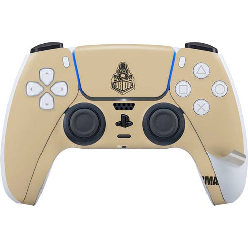 Purdue Gold Signature Logo PS5 Pro Disk Bundle Skin