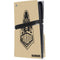 Purdue Gold Signature Logo PS5 Pro Disk Console Skin