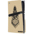 Purdue Gold Signature Logo PS5 Pro Disk Console Skin