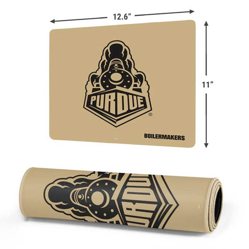 Purdue Gold Signature Logo Gaming Mouse Pad