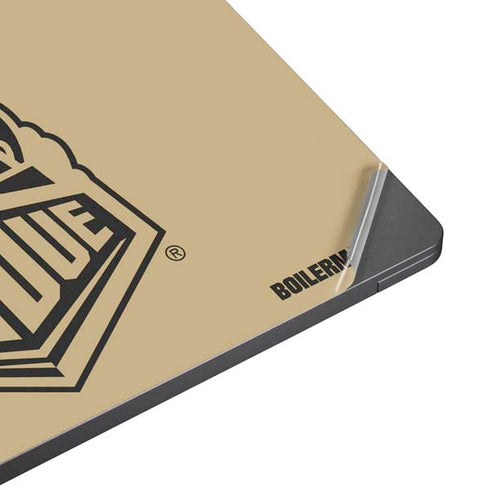 Purdue Gold Signature Logo Surface Laptop 7 13.8in Skin