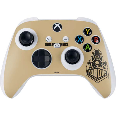 Purdue Gold Signature Logo Xbox Series S Skins