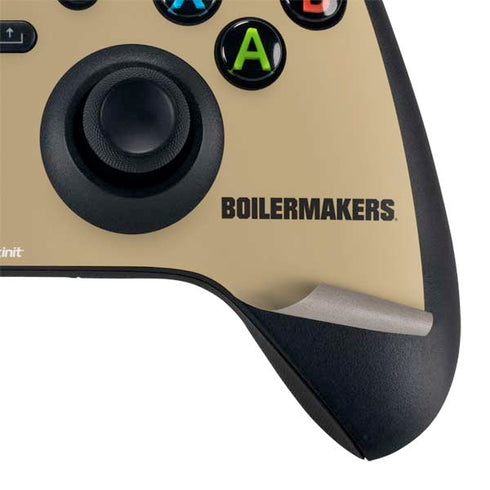 Purdue University Purdue Gold Signature Logo Xbox Series X Bundle Skin