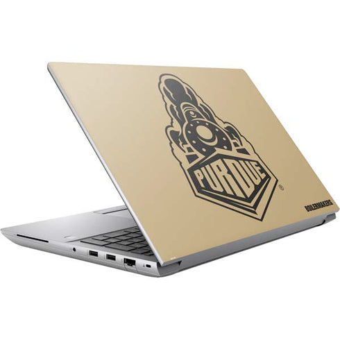 Purdue Gold Signature Logo HP ZBook Fury 16 G10 Skin