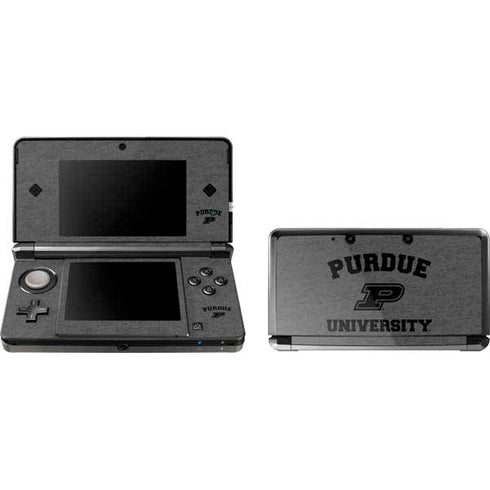 Purdue University Purdue Grey Logo Nintendo Skins