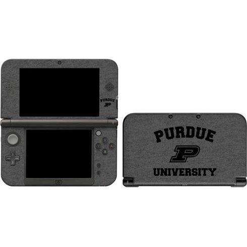 Purdue University Purdue Grey Logo Nintendo Skins