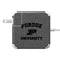 Purdue University Purdue Grey Logo 85W Power Adapter (15 and 17 inch MacBook Pro Charger) Skin