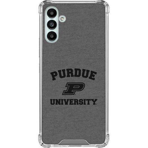 Purdue University Purdue Grey Logo Galaxy A13 5G Clear Case