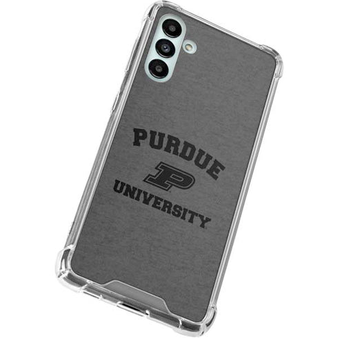 Purdue University Purdue Grey Logo Galaxy A13 5G Clear Case