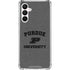 Purdue University Purdue Grey Logo Galaxy A16 5G Clear Case