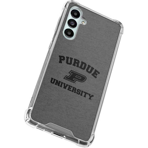 Purdue University Purdue Grey Logo Galaxy A16 5G Clear Case