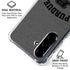 Purdue University Purdue Grey Logo Galaxy A36 5G Clear Case