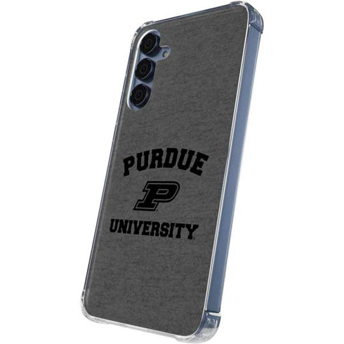 Purdue University Purdue Grey Logo Galaxy A55 5G Clear Case