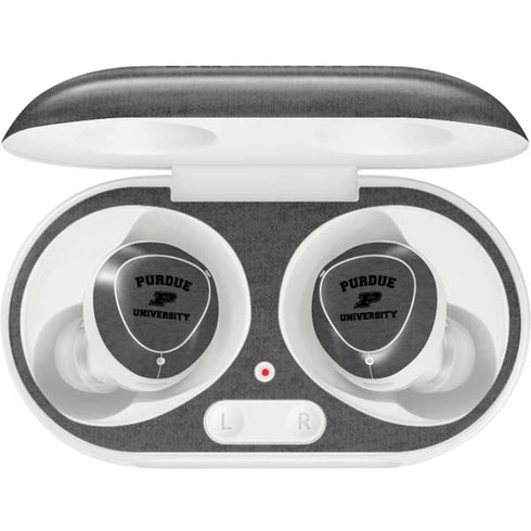 Purdue University Purdue Grey Logo Galaxy Buds Plus Skin