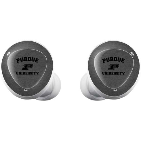 Purdue University Purdue Grey Logo Galaxy Buds Plus Skin