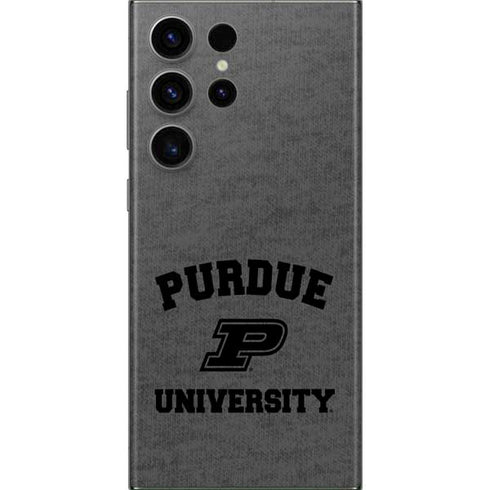 Purdue University Purdue Grey Logo Galaxy Skins
