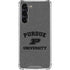 Purdue University Purdue Grey Logo Galaxy S24 FE Clear Case