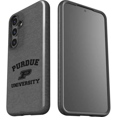 Purdue University Purdue Grey Logo Galaxy S25 Impact Case