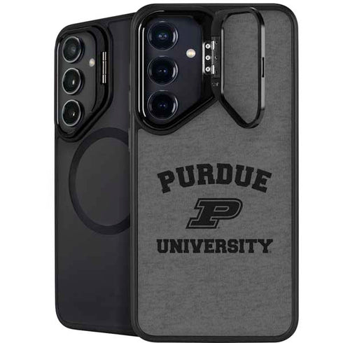 Purdue University Purdue Grey Logo Galaxy S25 Plus Kickstand Case