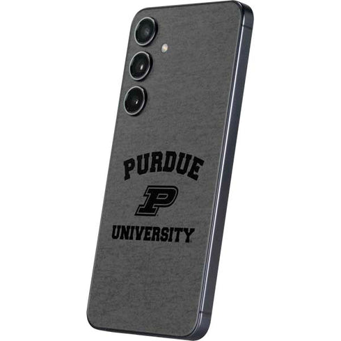 Purdue University Purdue Grey Logo Galaxy S25 Plus Skin