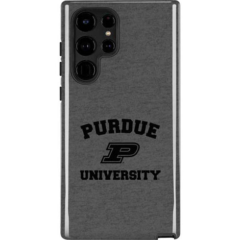 Purdue University Purdue Grey Logo Galaxy S25 Ultra Impact Case