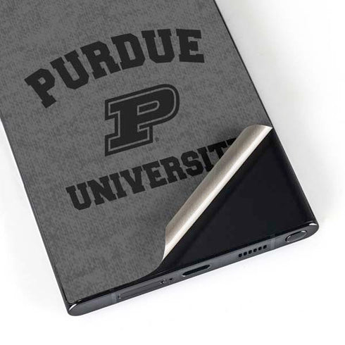 Purdue University Purdue Grey Logo Galaxy S24 Ultra Skin