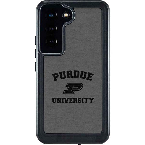 Purdue University Purdue Grey Logo Galaxy S24 Waterproof Case