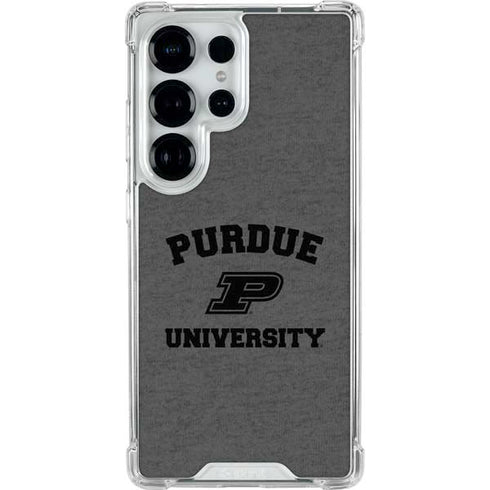 Purdue University Purdue Grey Logo Galaxy S26 Ultra Clear Case