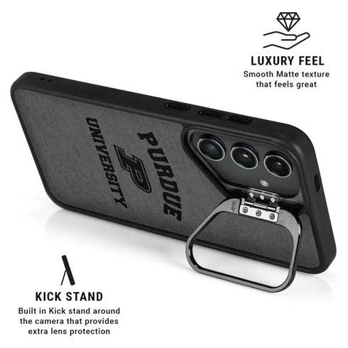 Purdue University Purdue Grey Logo Galaxy S26 Ultra Kickstand Case