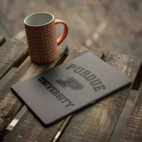 Purdue University Purdue Grey Logo iPad Skins