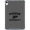Purdue University Purdue Grey Logo iPad 11th Gen (2025) Clear Case
