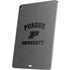 Purdue University Purdue Grey Logo Apple iPad Air Skin