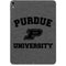 Purdue University Purdue Grey Logo Apple iPad Pro Skin