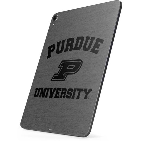 Purdue University Purdue Grey Logo Apple iPad Pro Skin